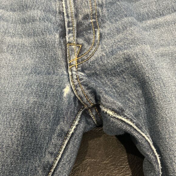 Imogene & Willie Lot 2 Vidallia Mills Harper Jeans Womens 28 Selvedge Distressed - Picture 7 of 16